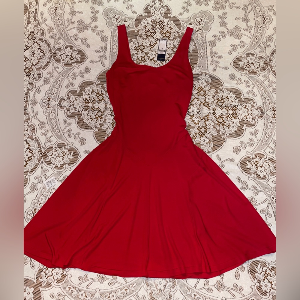 Ralph Lauren - Ruby Red Sleeveless Dress - Size Medium